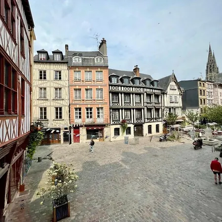 Le 1732, Coeur D'histoire, Duplex Au Calme Rouen